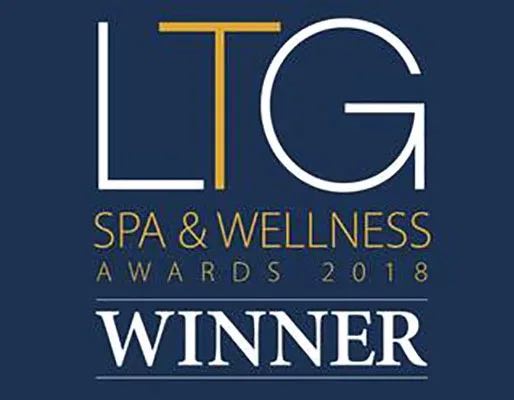 Luxury Travel Guide Spa and Wellness Awards 2018, winner