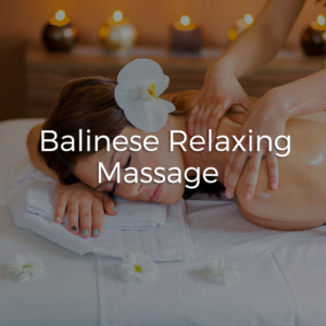 balinese relaxing massage