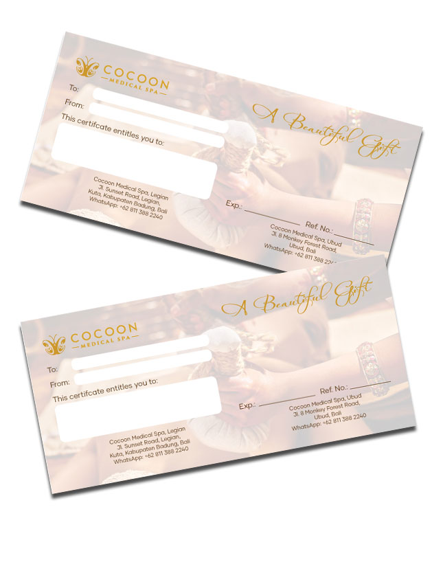 Gift Vouchers Cocoon