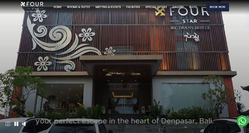 FourStarByTransHotelWebsite
