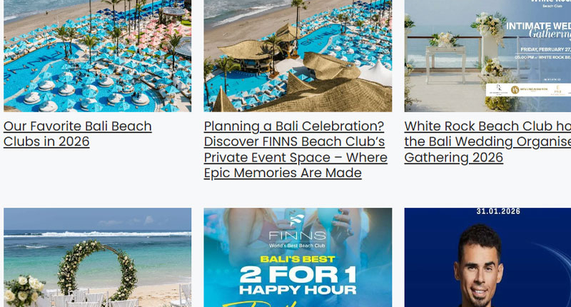 Beach club lifestyle in Bali travel tips