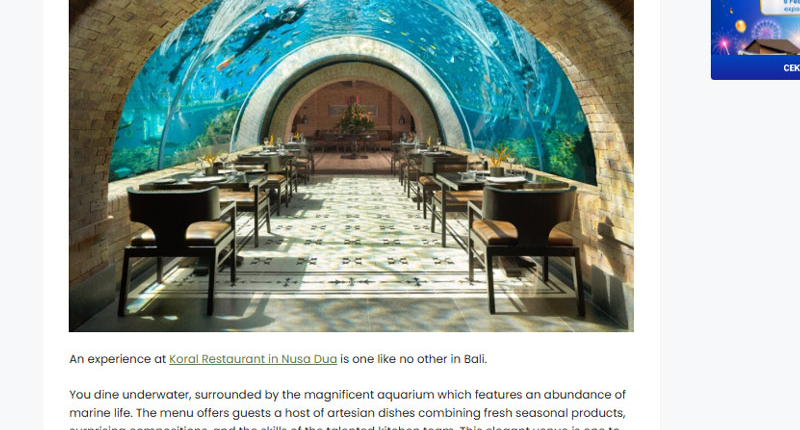 Dining spots featured in Bali Buddies travel tips