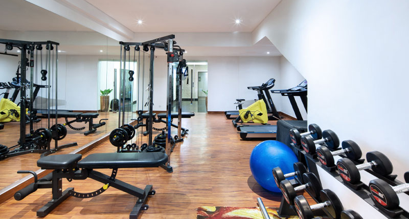Fitness center at Four Star by Trans Hotel Bali Fitness center at Four Star by Trans Hotel Bali