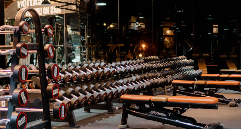 De Gym Bali fitness center with modern equipment De Gym Bali fitness center with modern equipment