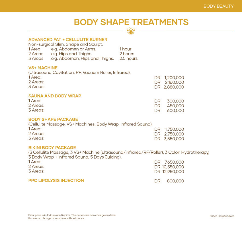 Body Shape Treatments