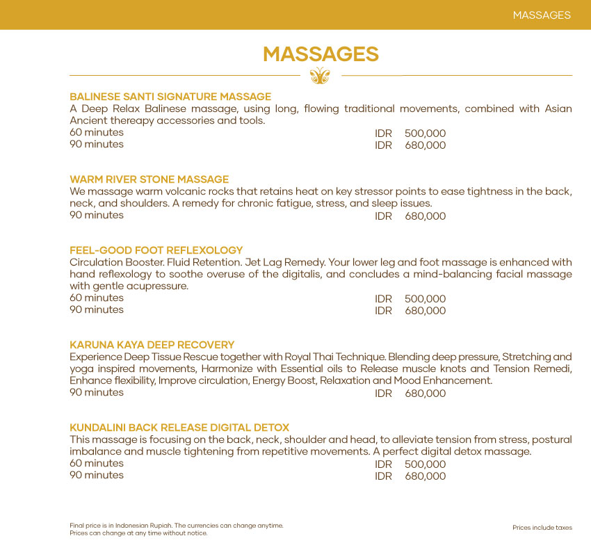 Massages