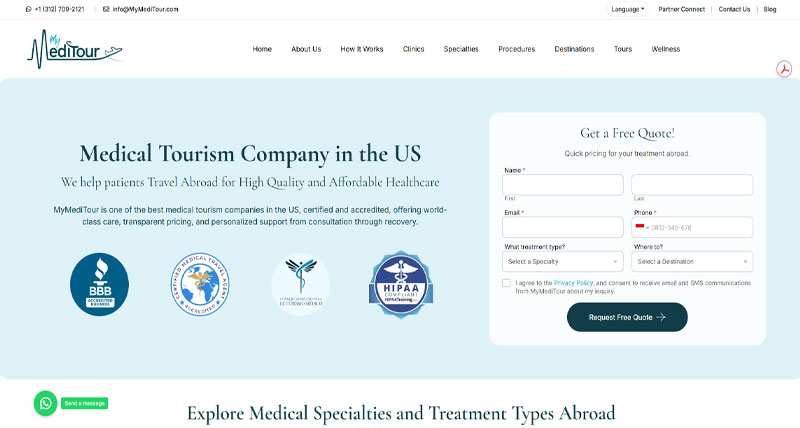 MyMediTourWebsite