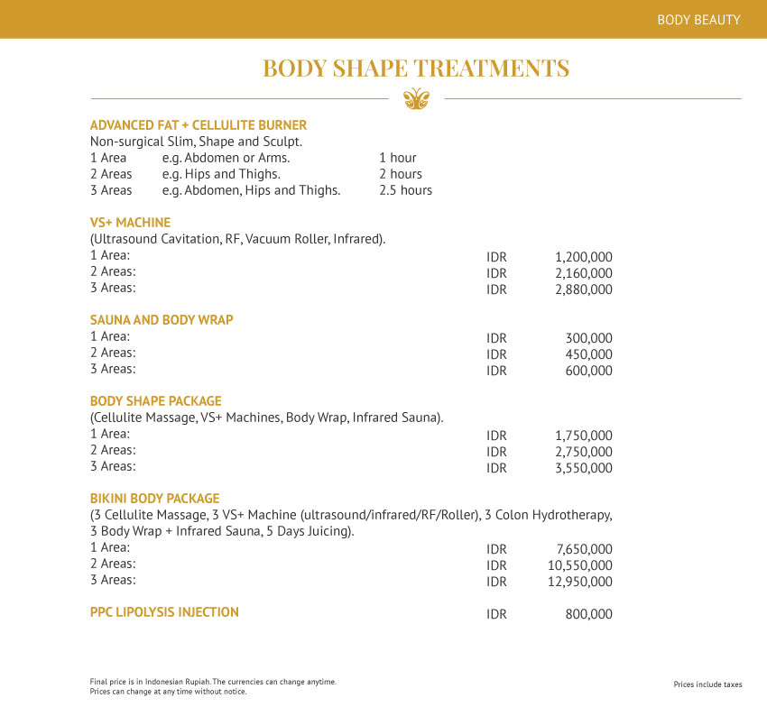 Body Shape Treatments
