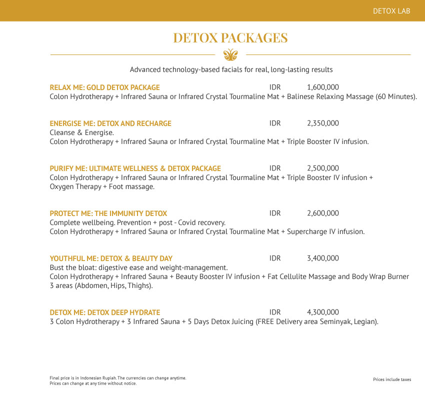 Detox Packages